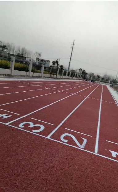 格丽曼体育为安徽阜阳某消防站铺设篮球场和跑道